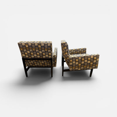 Florence Knoll 51W Pair of Lounge Chairs, 1955 (Set of 2)