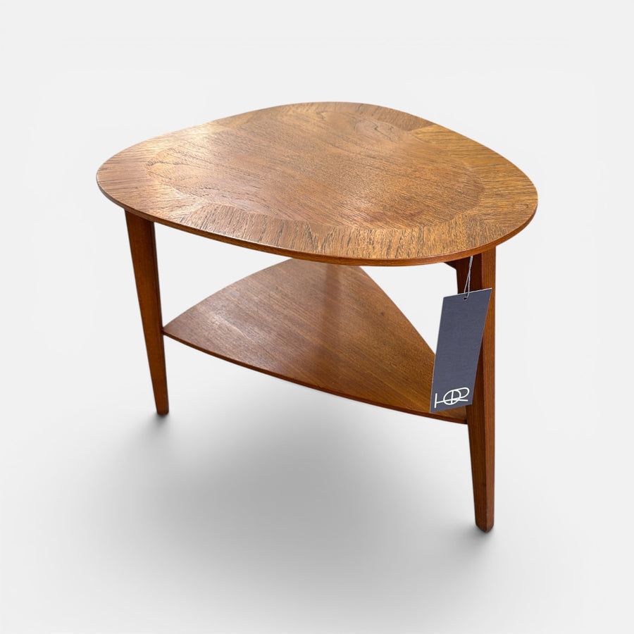 Mobelintarsia Danish Modern Trapezoid Table