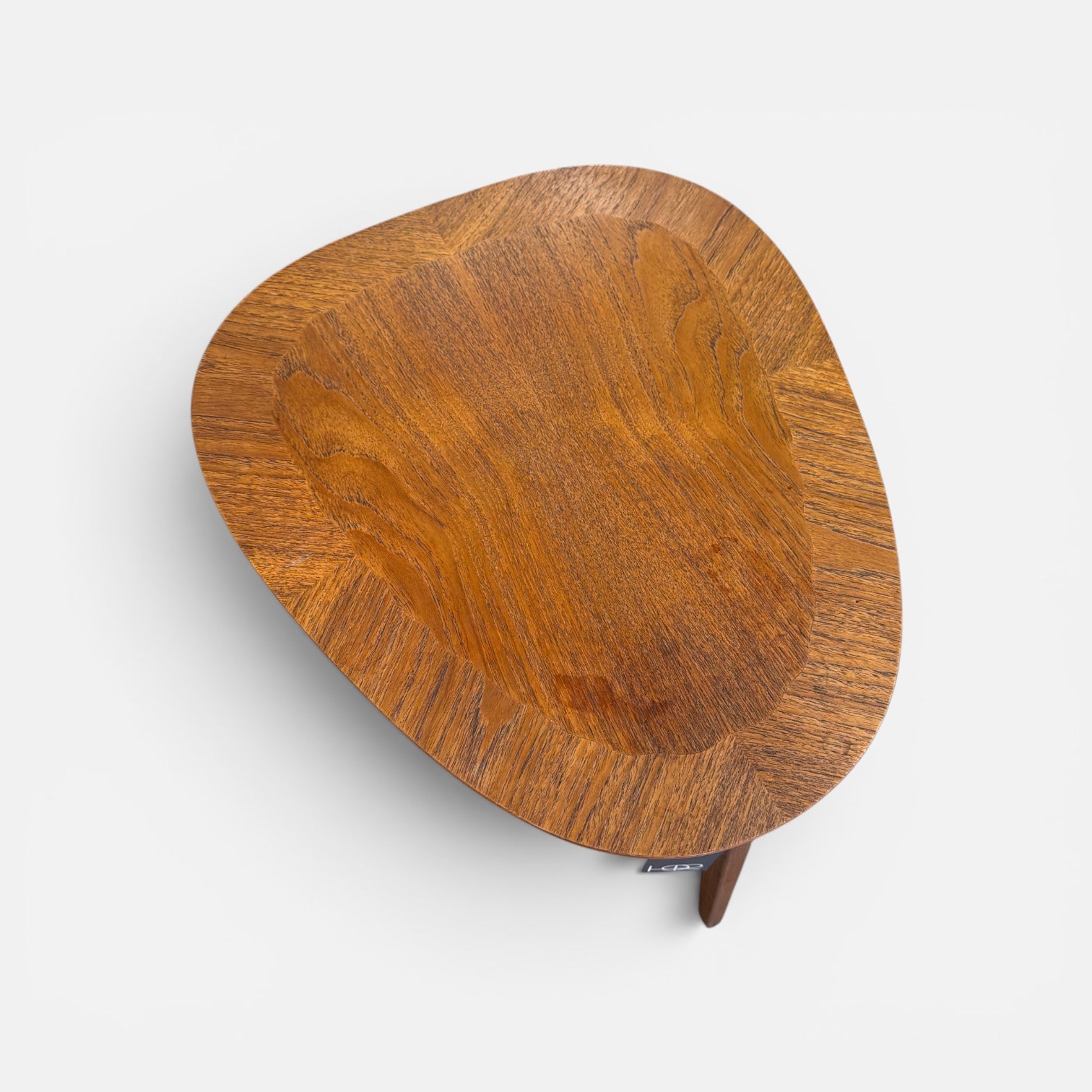 Mobelintarsia Danish Modern Trapezoid Table