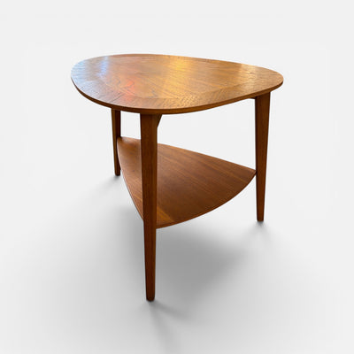 Mobelintarsia Danish Modern Trapezoid Table