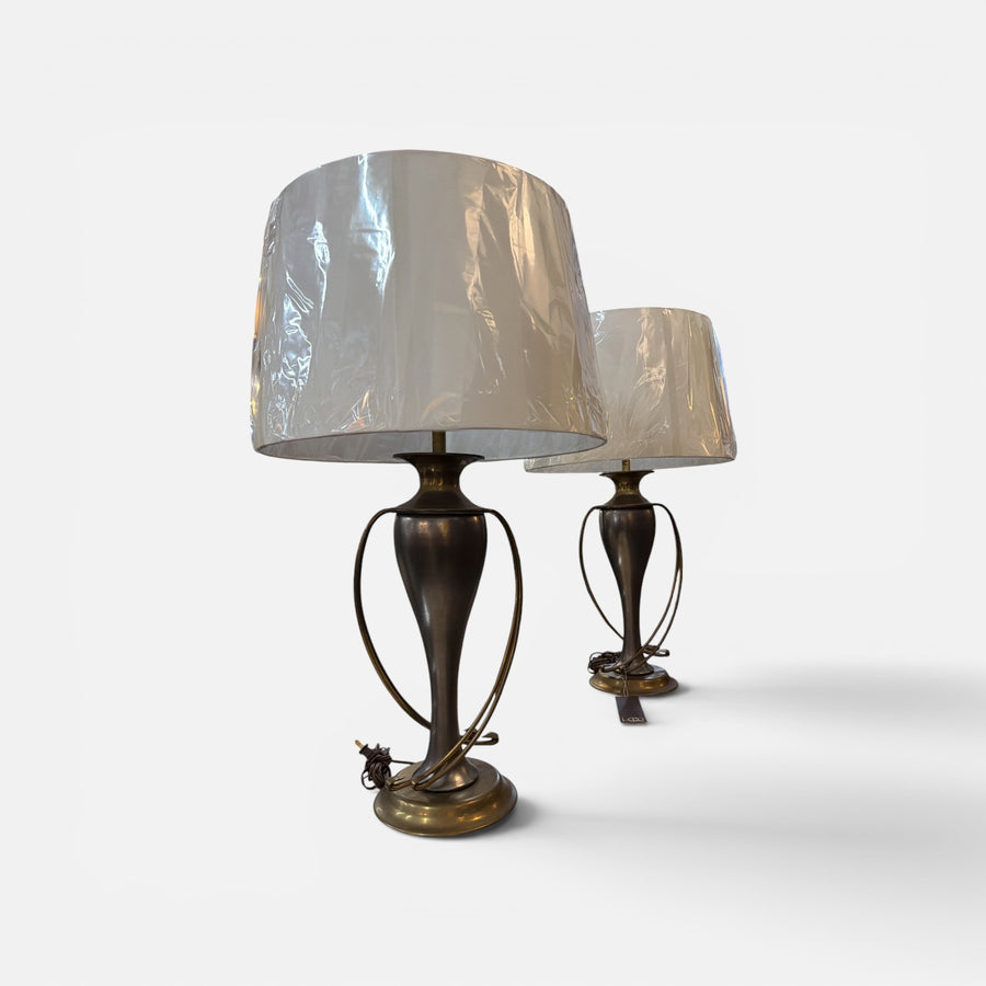 Chapman Post Modern Pair of Art Nouveau Lamps (Set of 2)