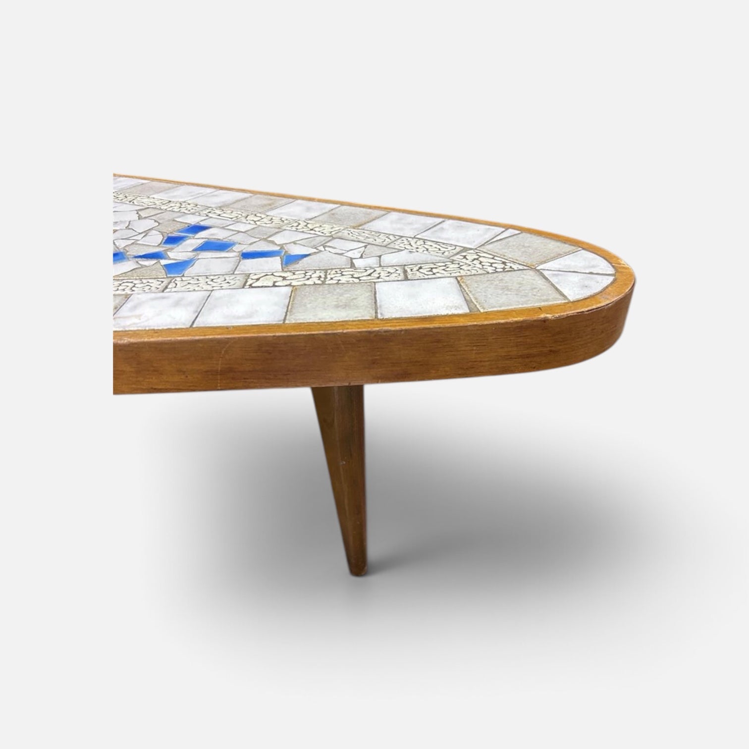 Vintage Boomerang Mosaic Coffee Table