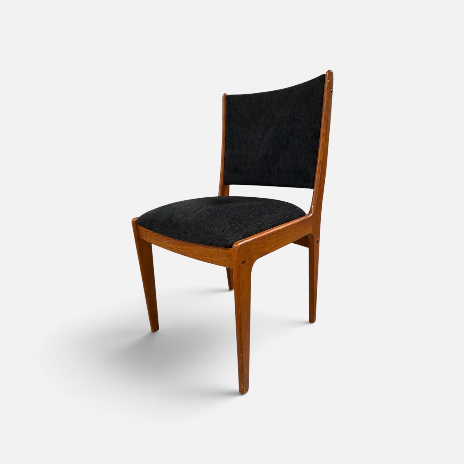 Expanding Teak Dining Table with 4 Chairs (Set of 5)