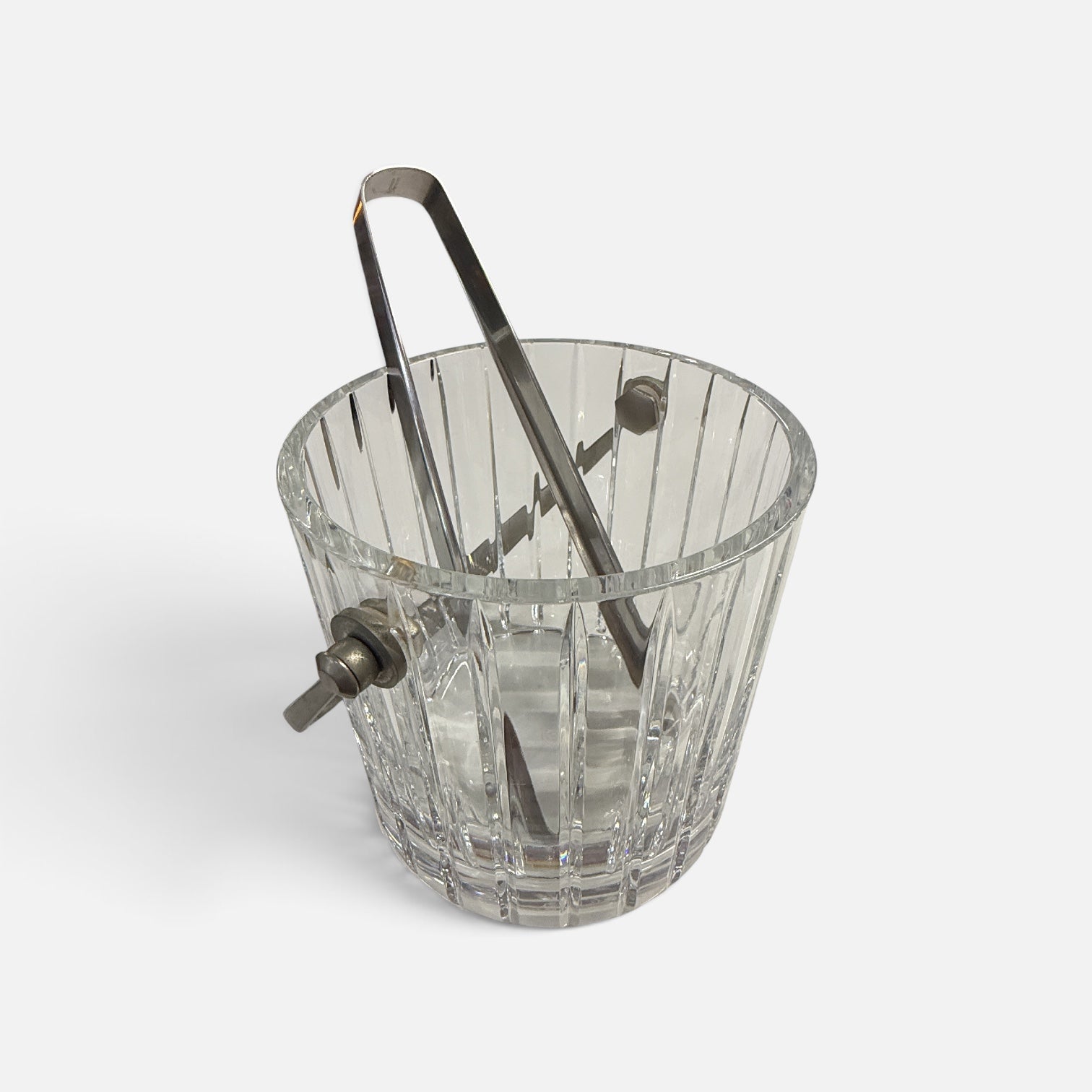 Baccarat Harmonie Ice Bucket with Tongs