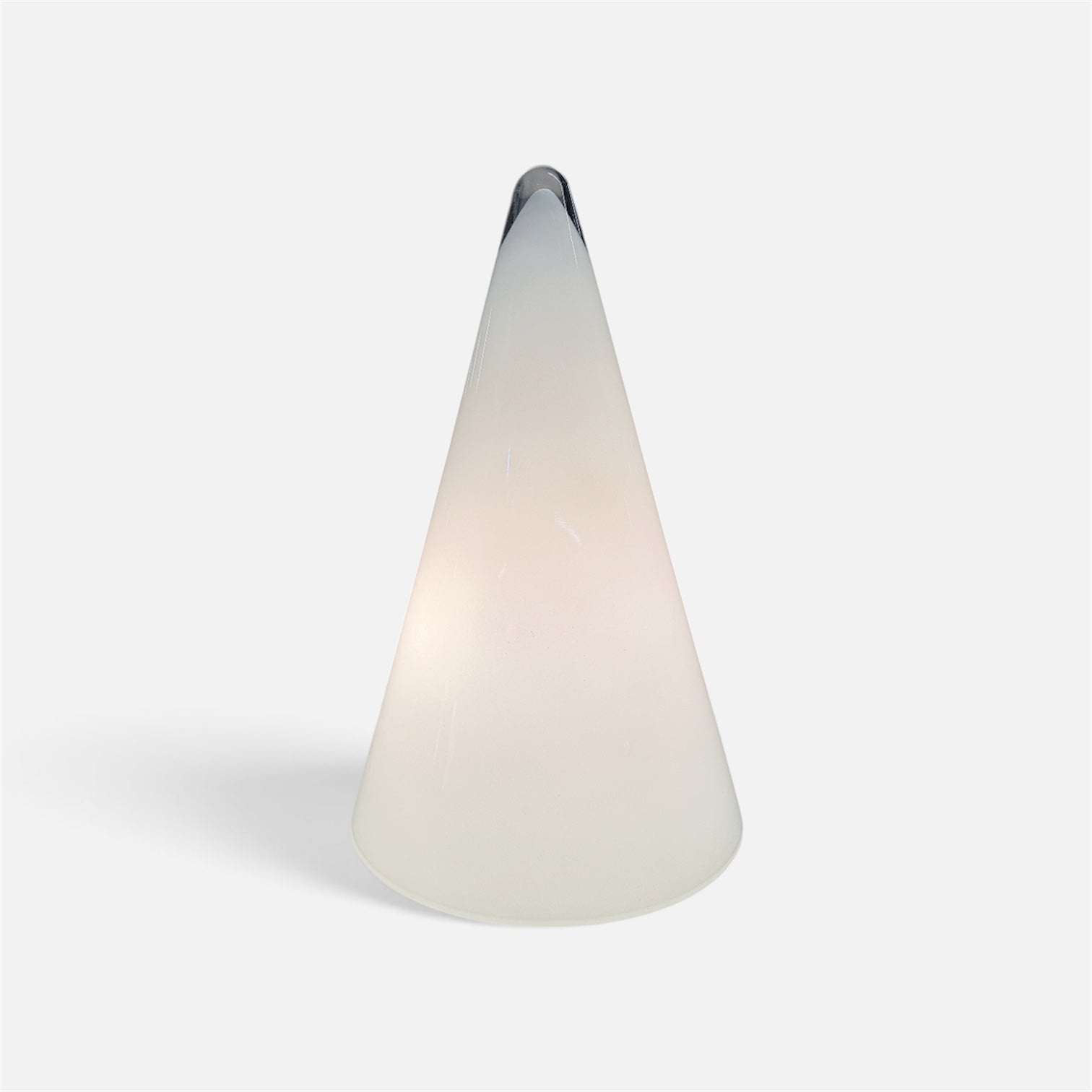 Tented French Murano Table Lamp