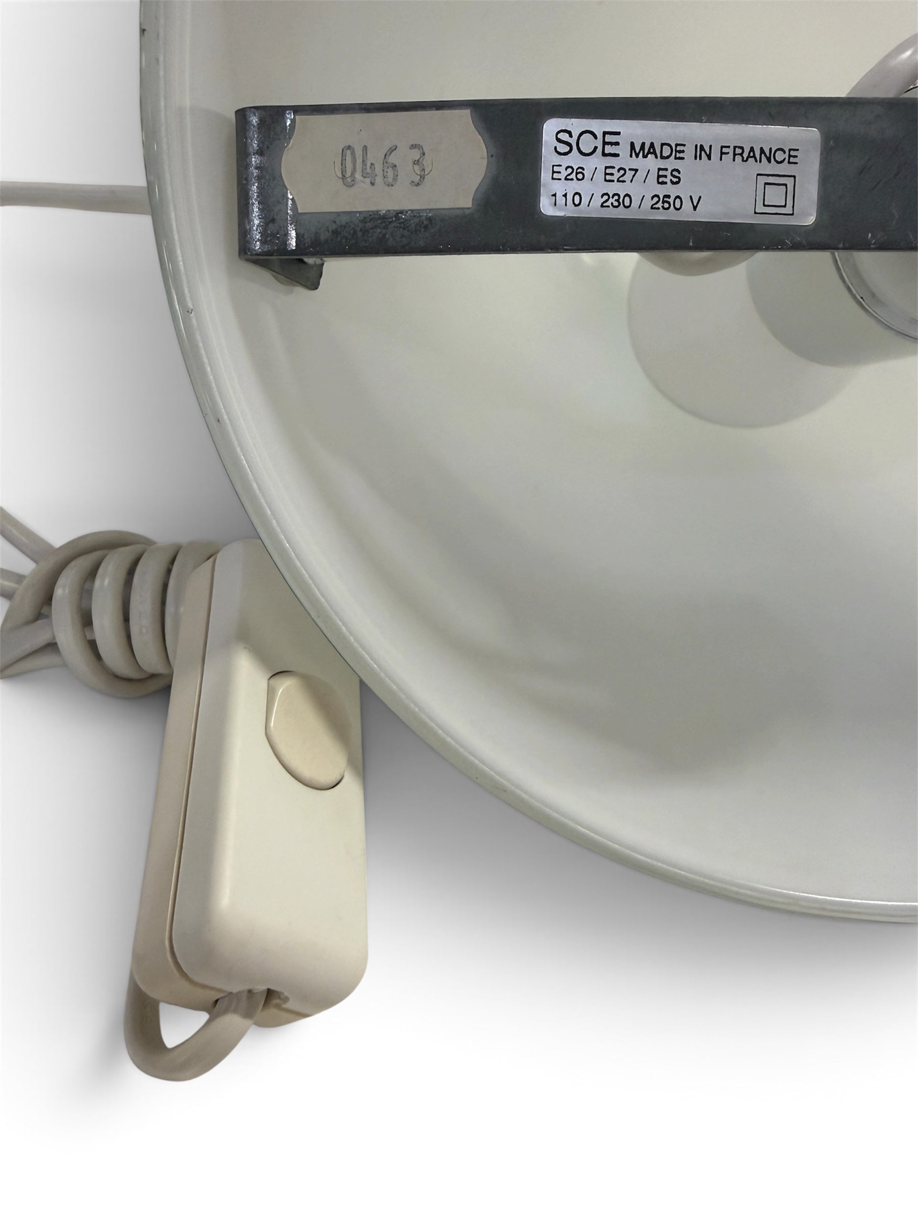 Tented French Murano Table Lamp