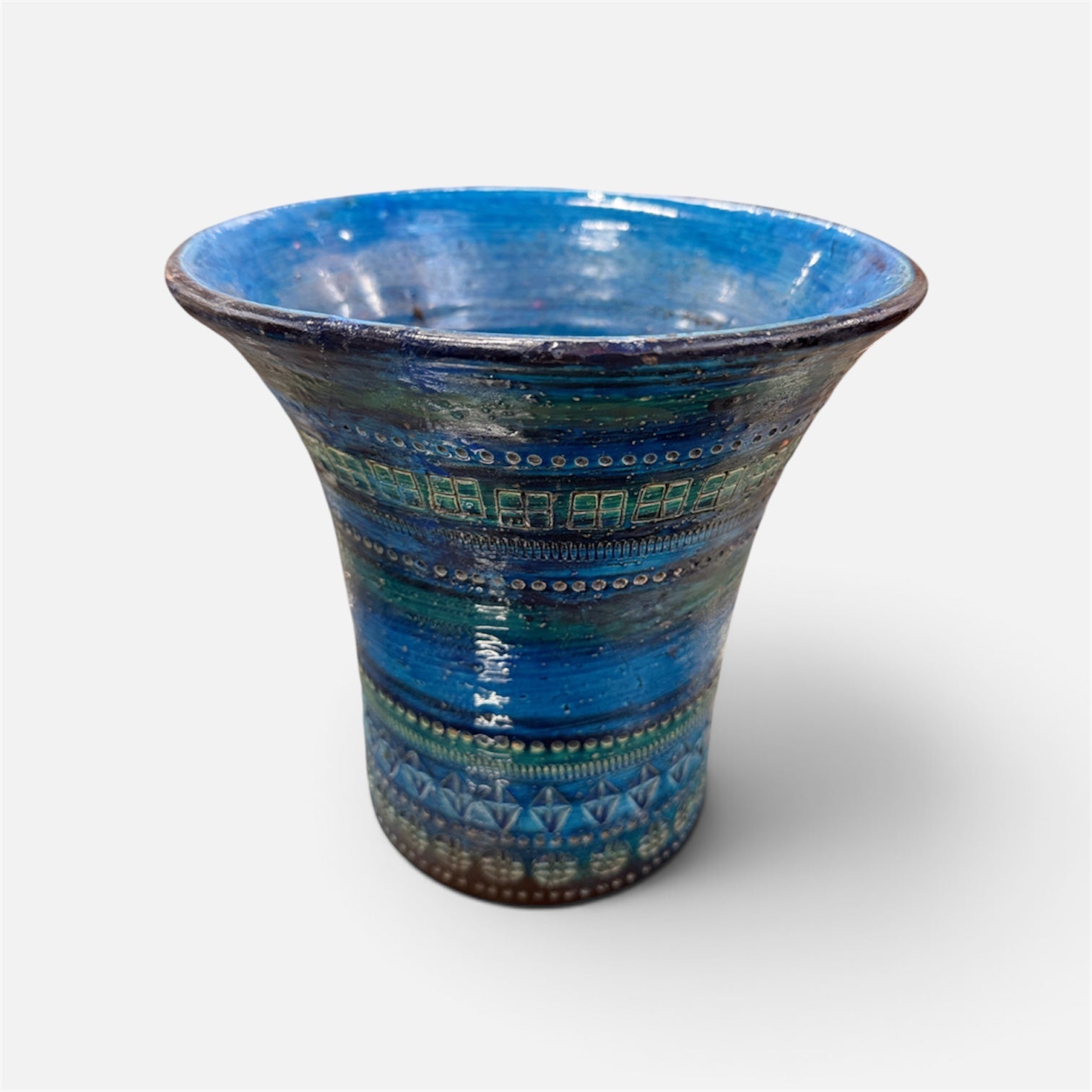 Bitossi Rimini Blue  Plant Pot