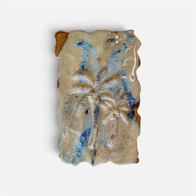 Maui Ceramic Plate by Albert Molina Hawaii