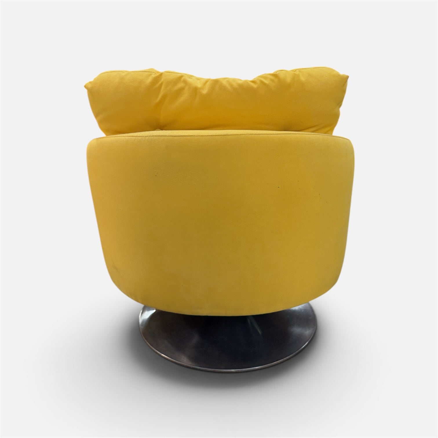 MCM Barrel Swivel Chair