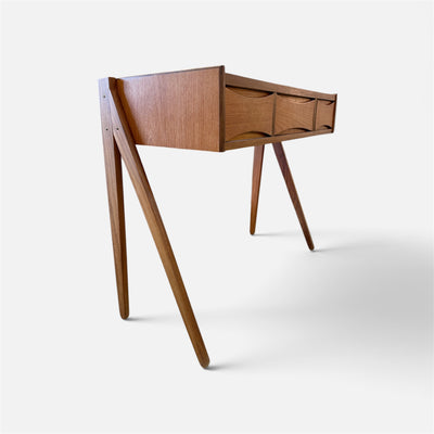 Arne Vodder for Olholm Mobelfabrik Mid-century Teak Dressing Table