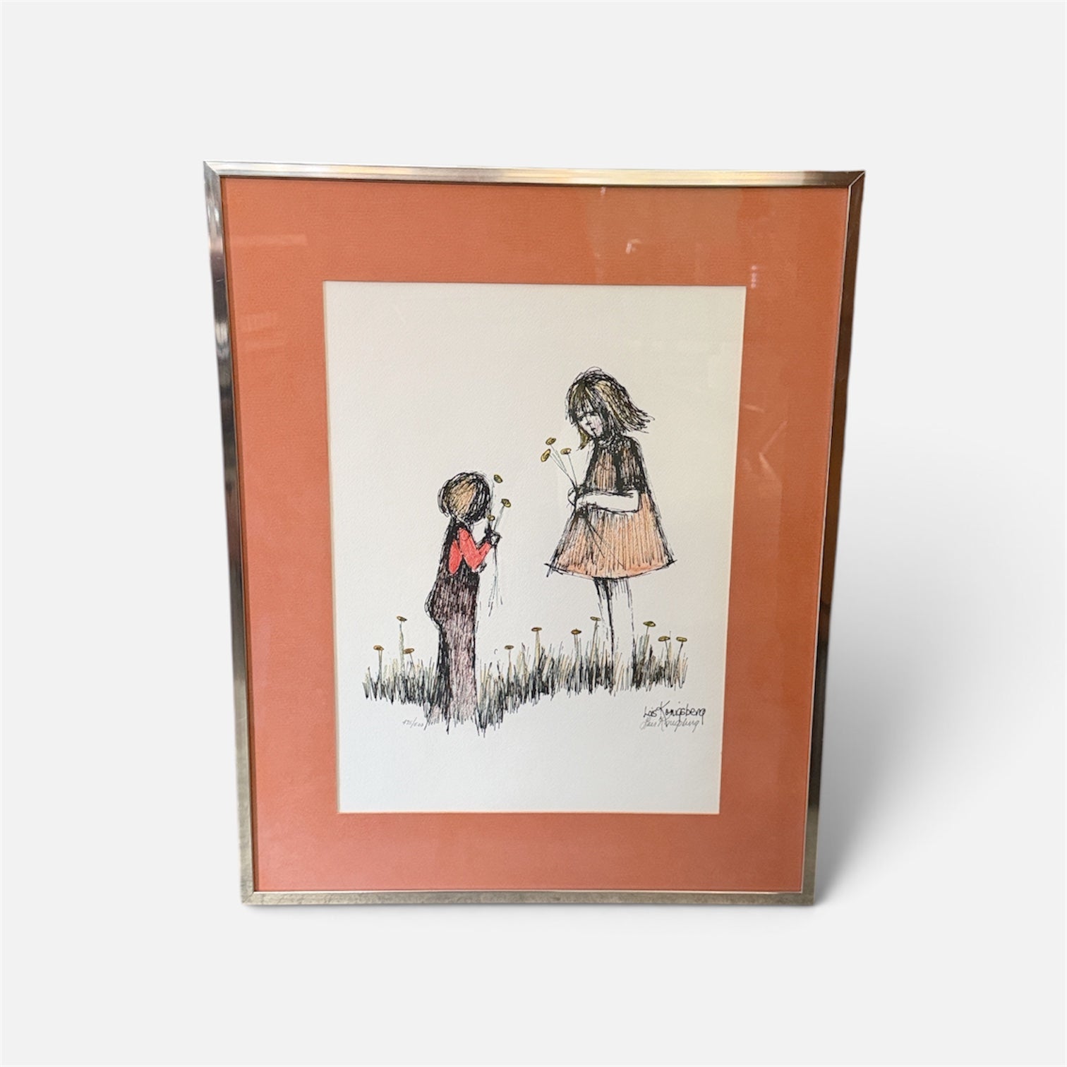Vintage Whimsical Illustration by Lois Konigsberg
