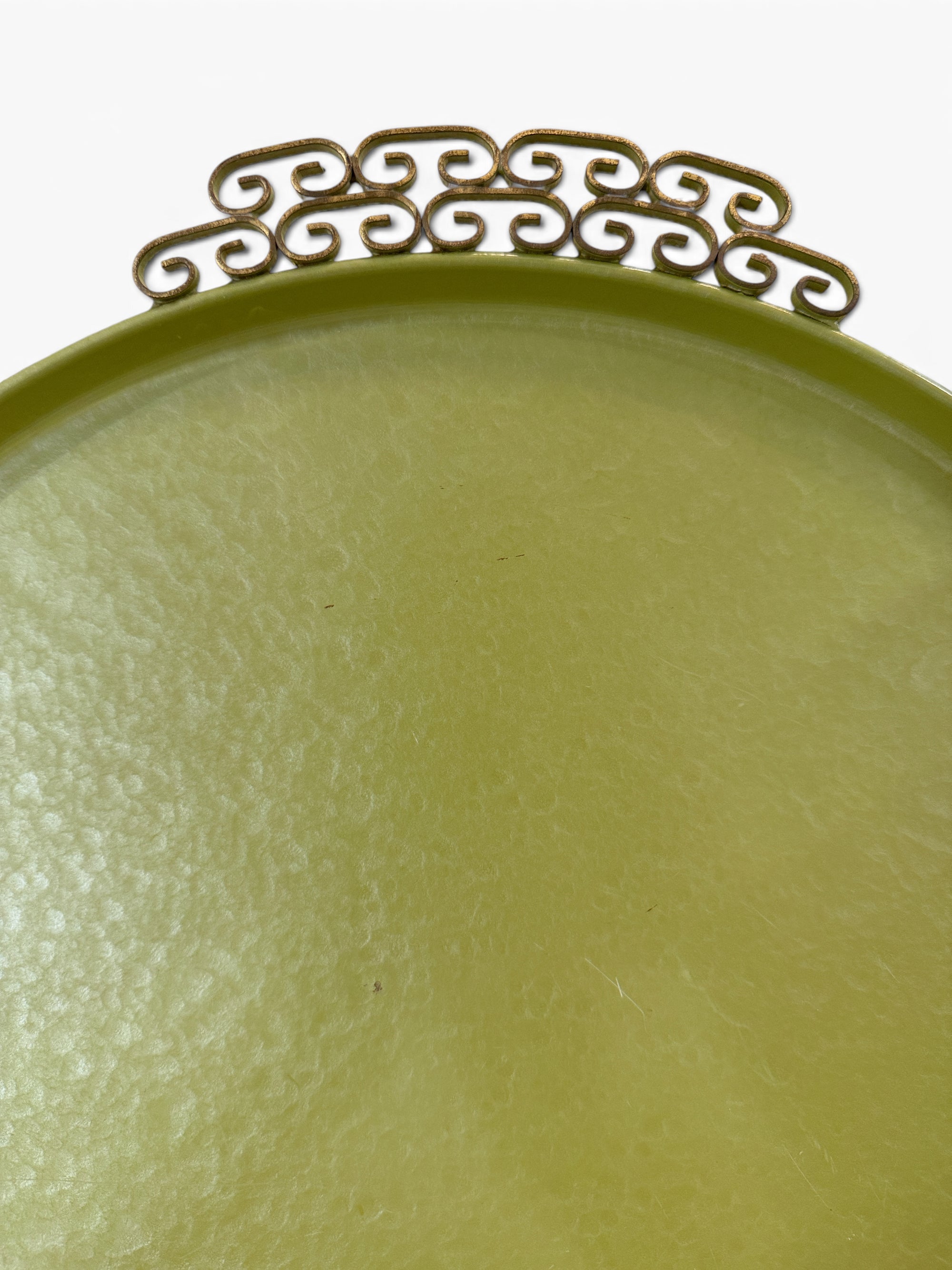 Mid Century Kyes Moire Serving Tray