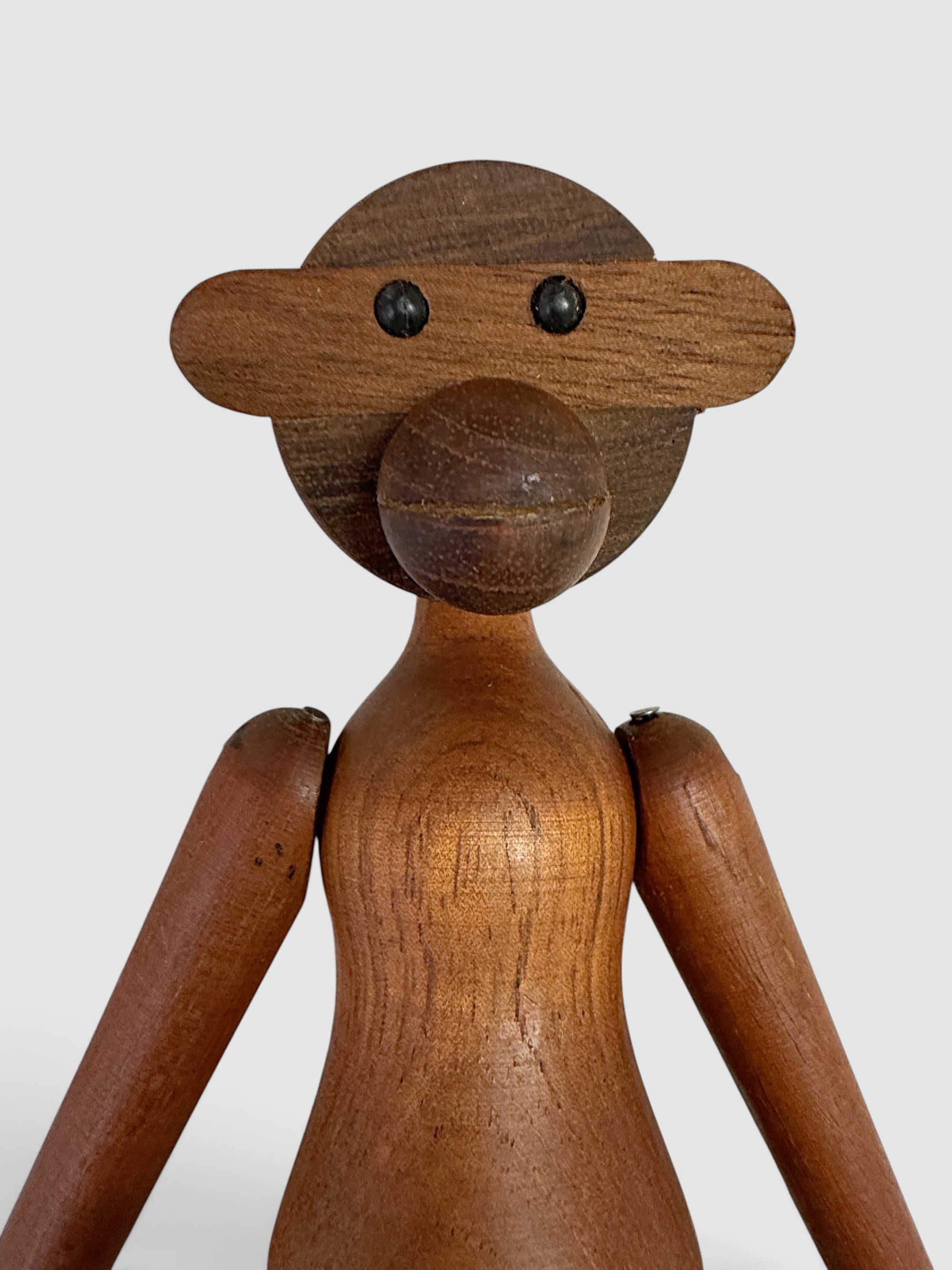 Danish Modern Teak Articulated Monkey Large
