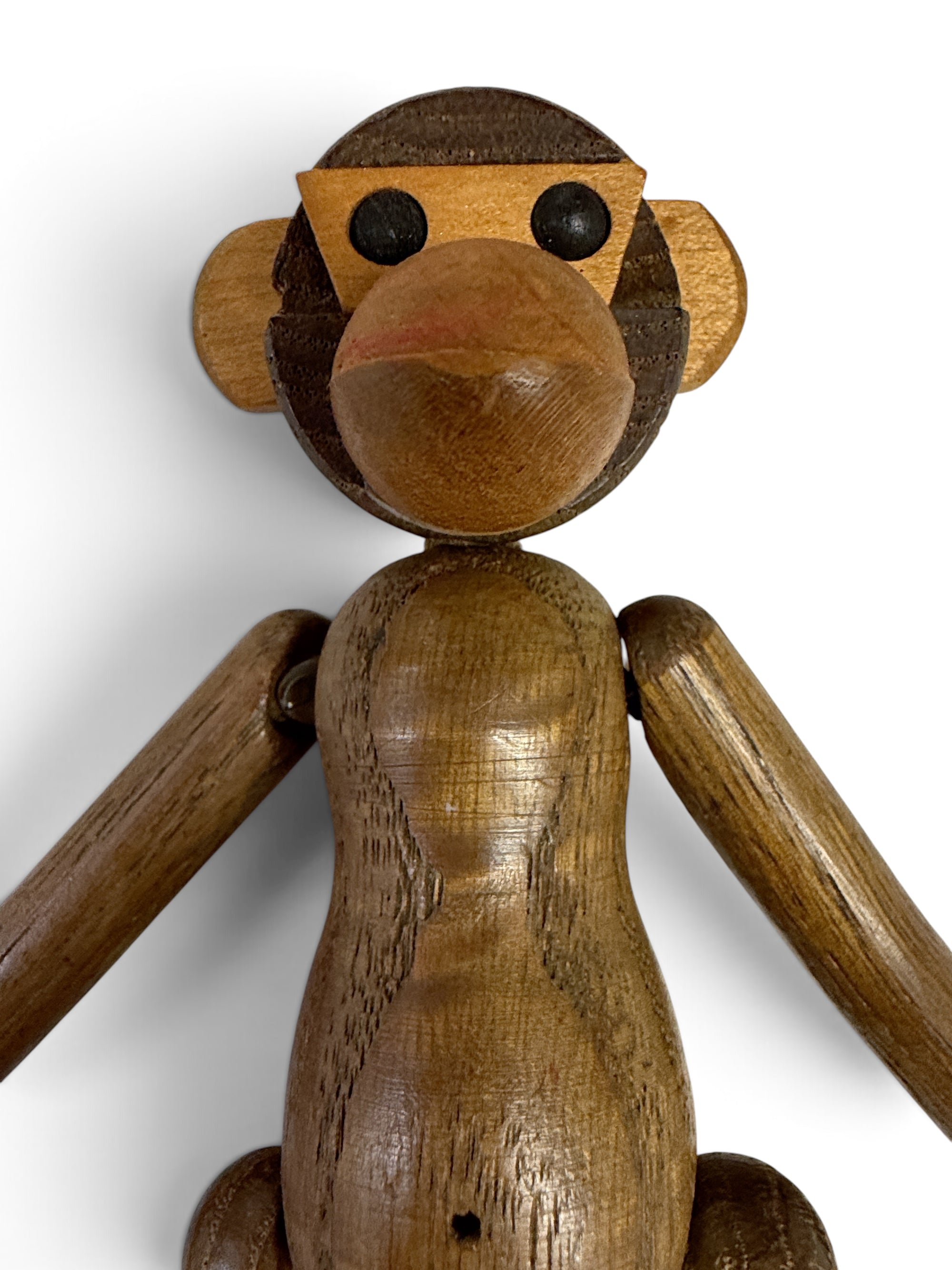 Danish Modern Teak Articulated Monkey Small