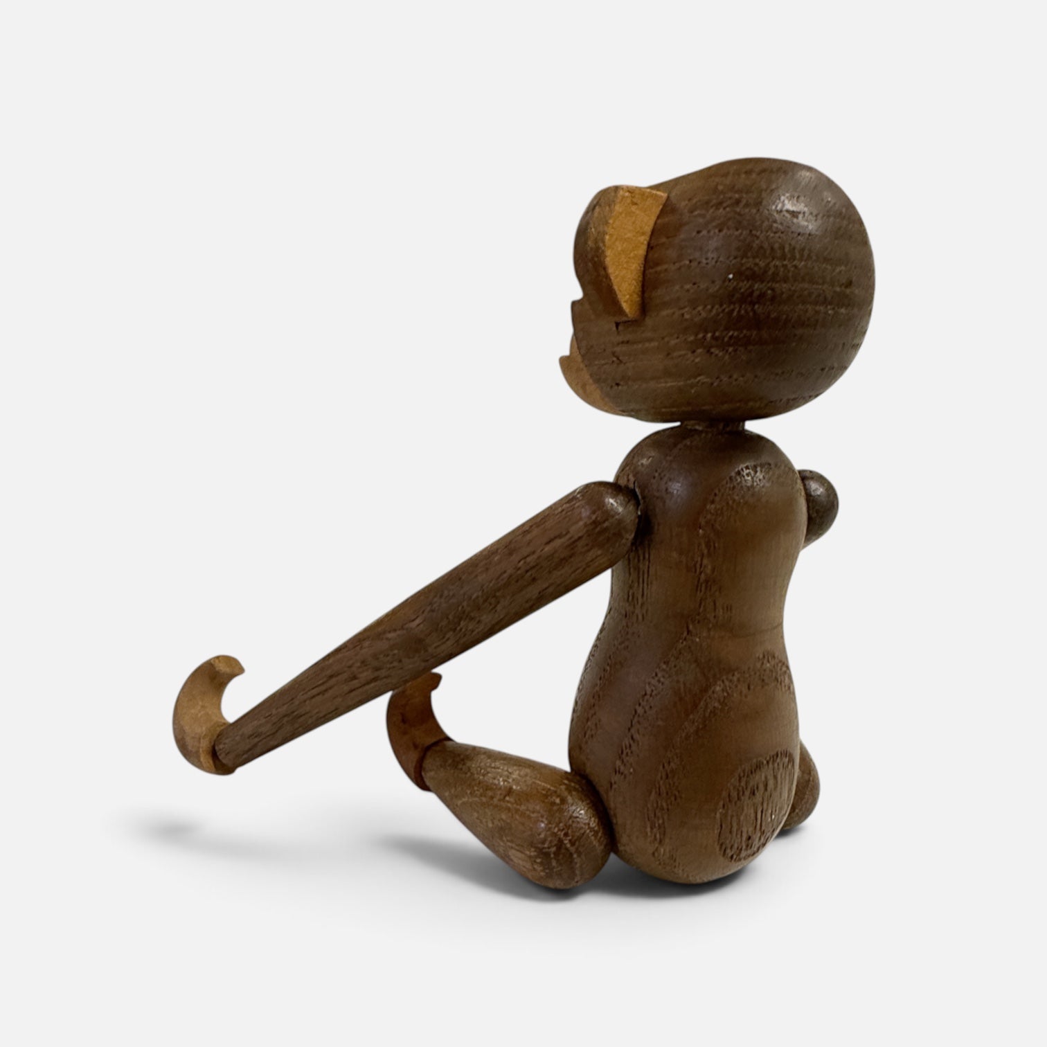 Danish Modern Teak Articulated Monkey Small