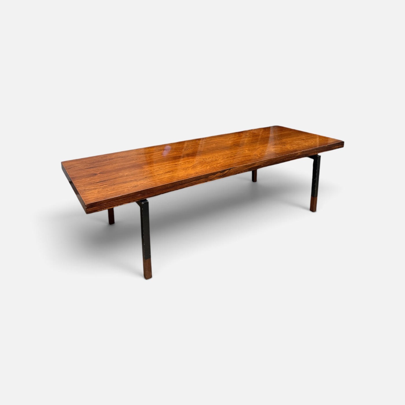 Johannes Aasbjerg Danish Modern Rosewood Coffee Table
