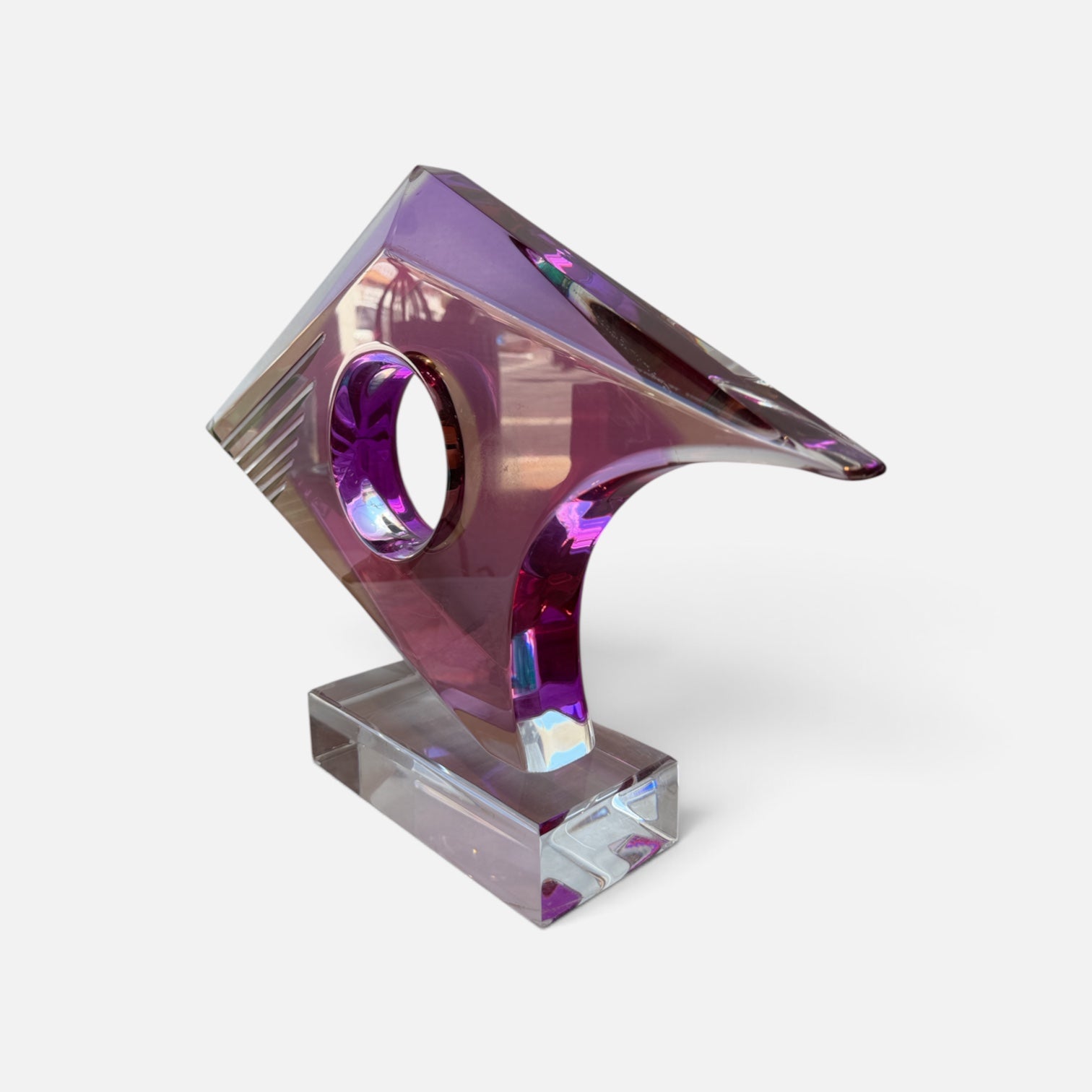 Shlomi Haziza Abstract Lucite Sculpture