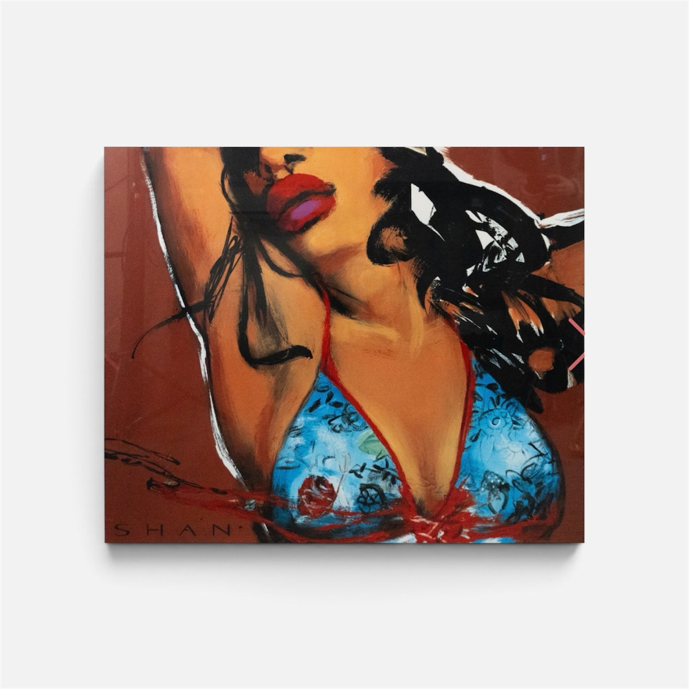 Melody by Shan Lithograph by Johanne Corno