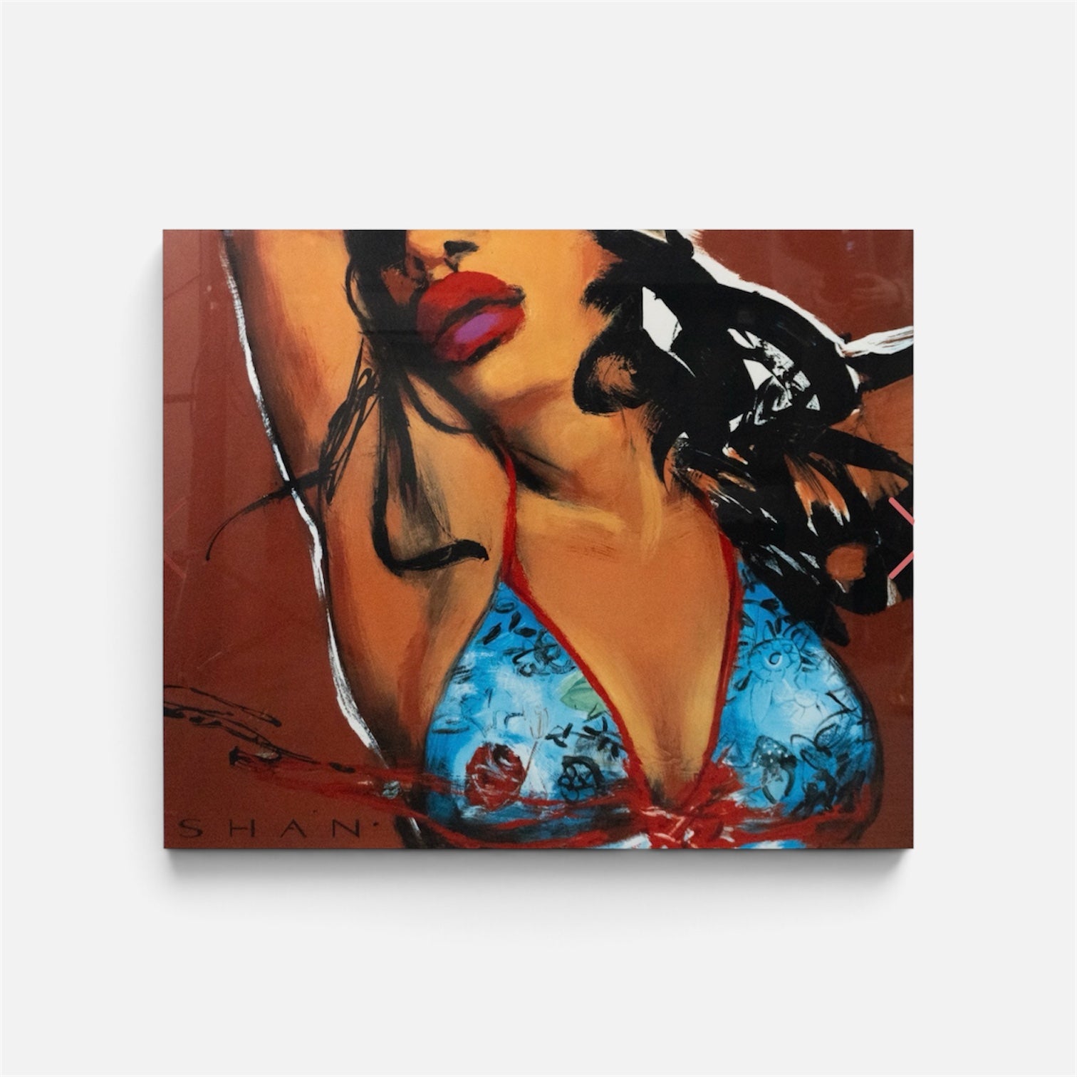 Melody by Shan Lithograph by Johanne Corno