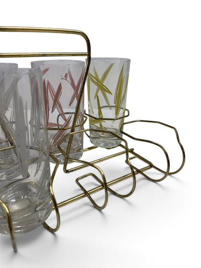 Set of 8 Fred Press Pastel Tumblers in Carrier