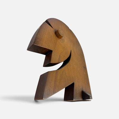 Arts & Crafts Walnut Profile Carving