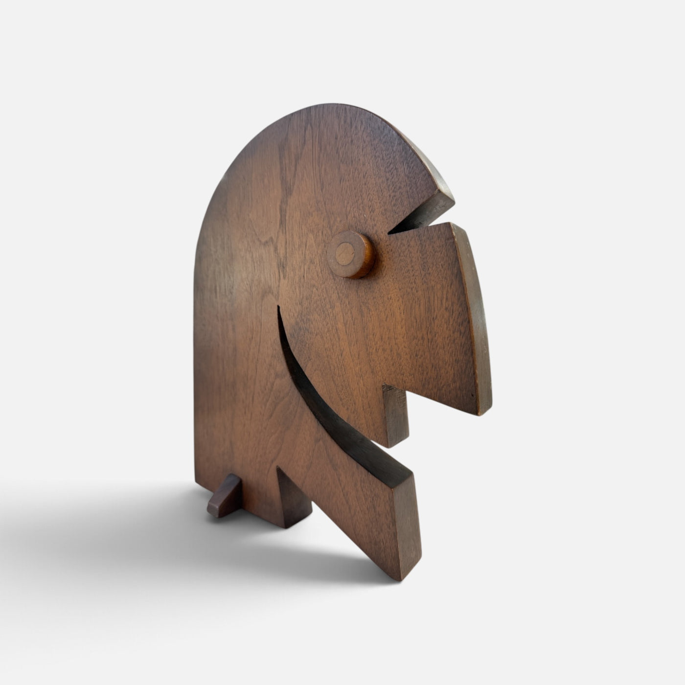 Arts & Crafts Walnut Profile Carving