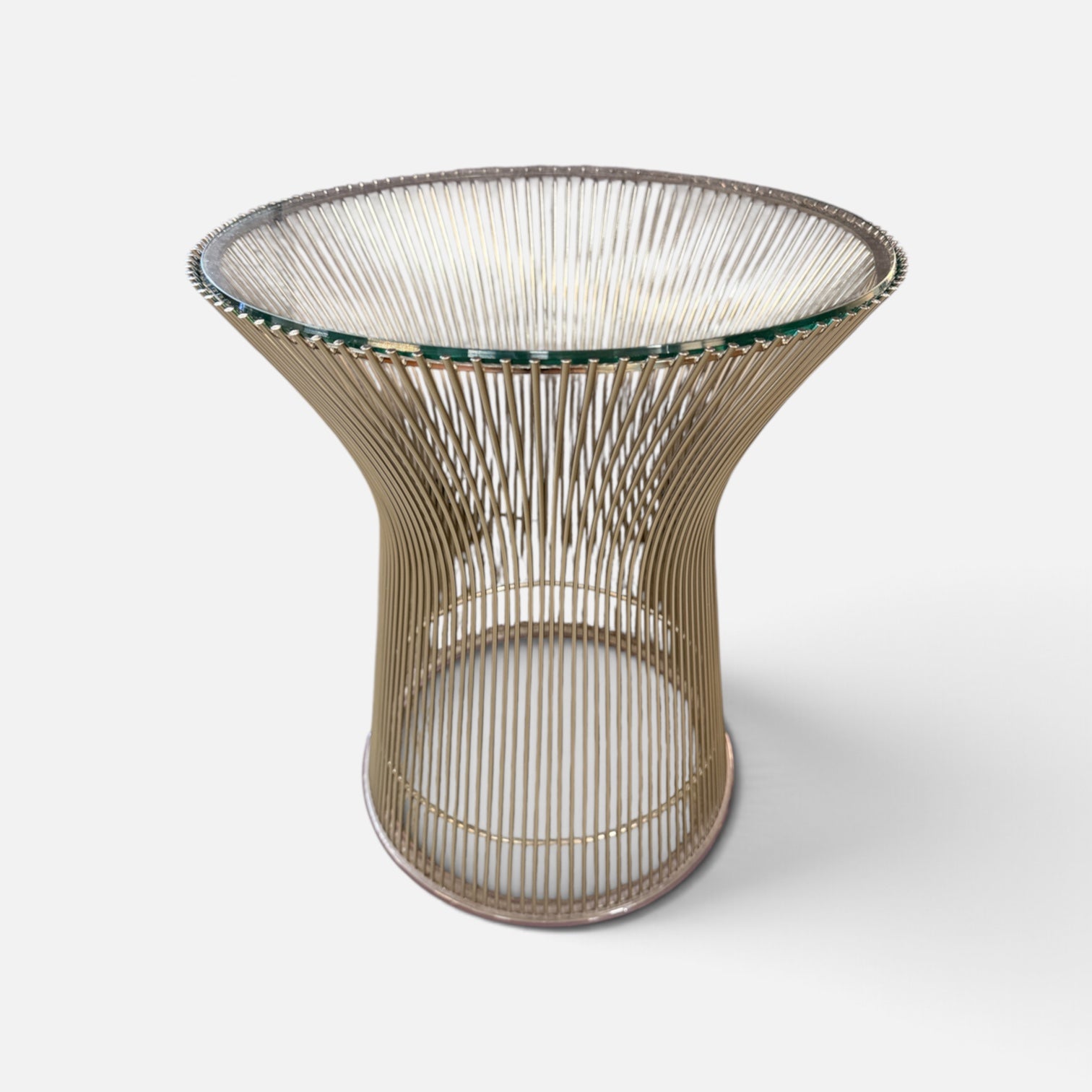Warren Platner Knoll Polished Chrome End Table