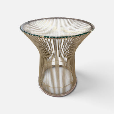 Warren Platner Knoll Polished Chrome End Table