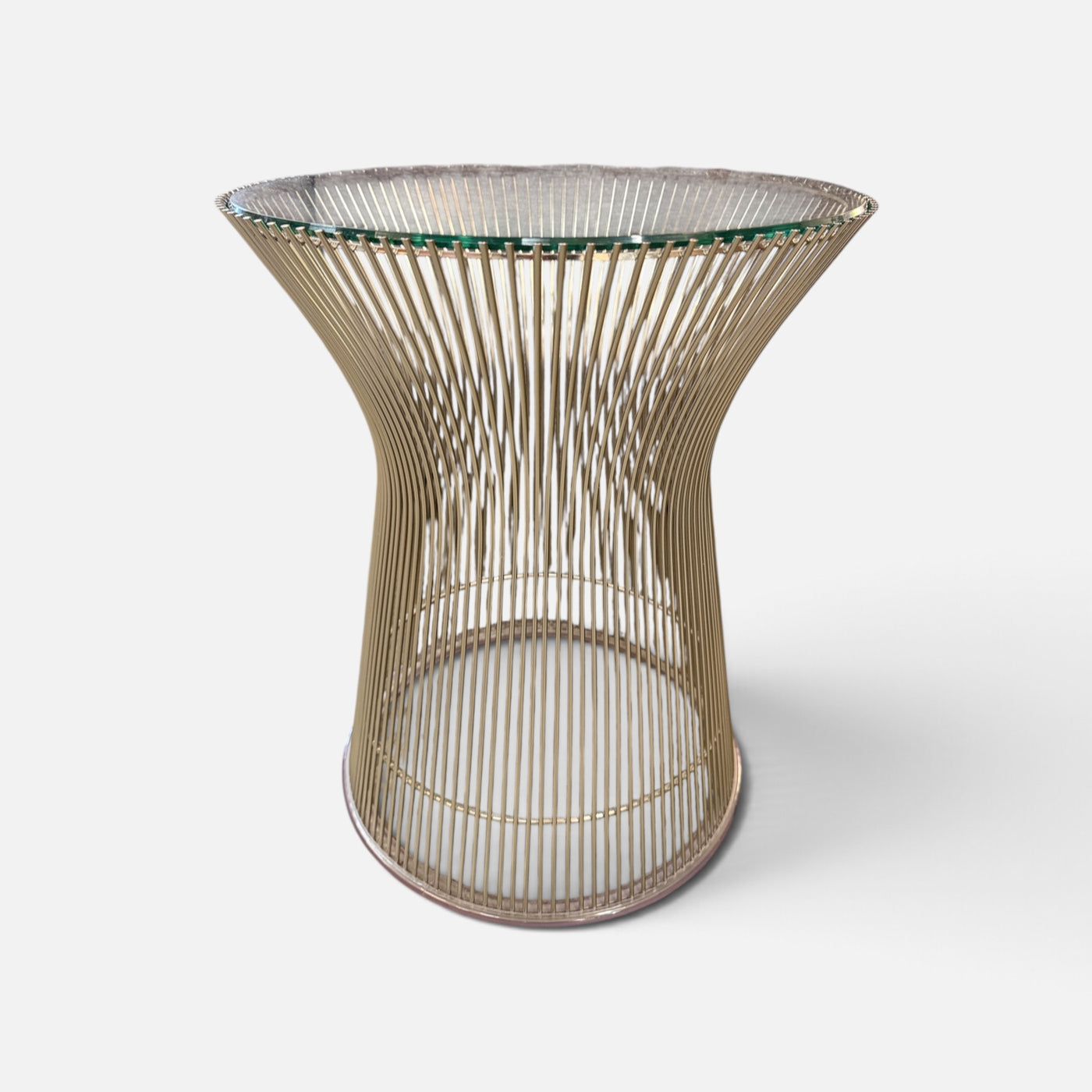 Warren Platner Knoll Polished Chrome End Table