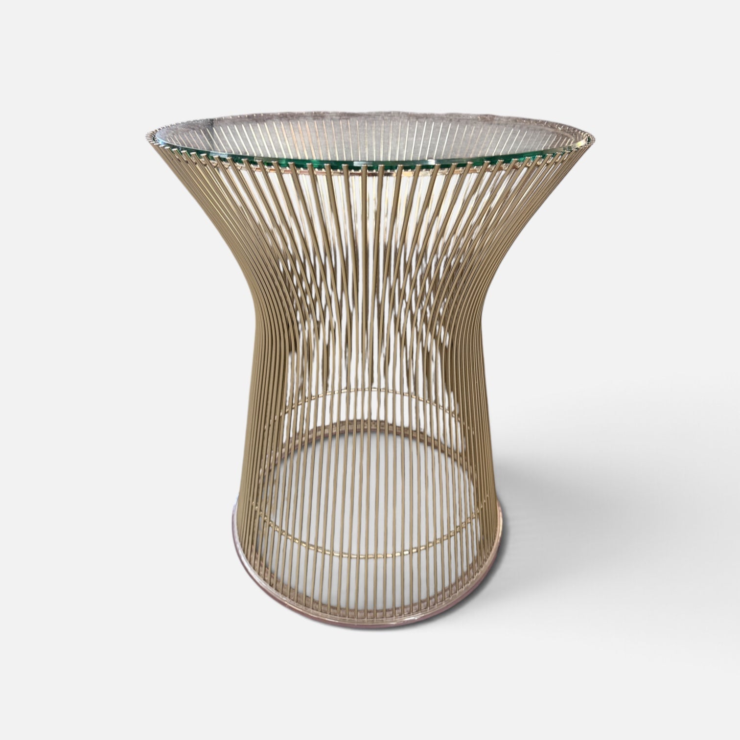 Warren Platner Knoll Polished Chrome End Table