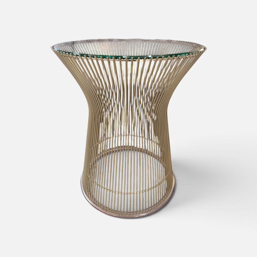 Warren Platner Knoll Polished Chrome End Table