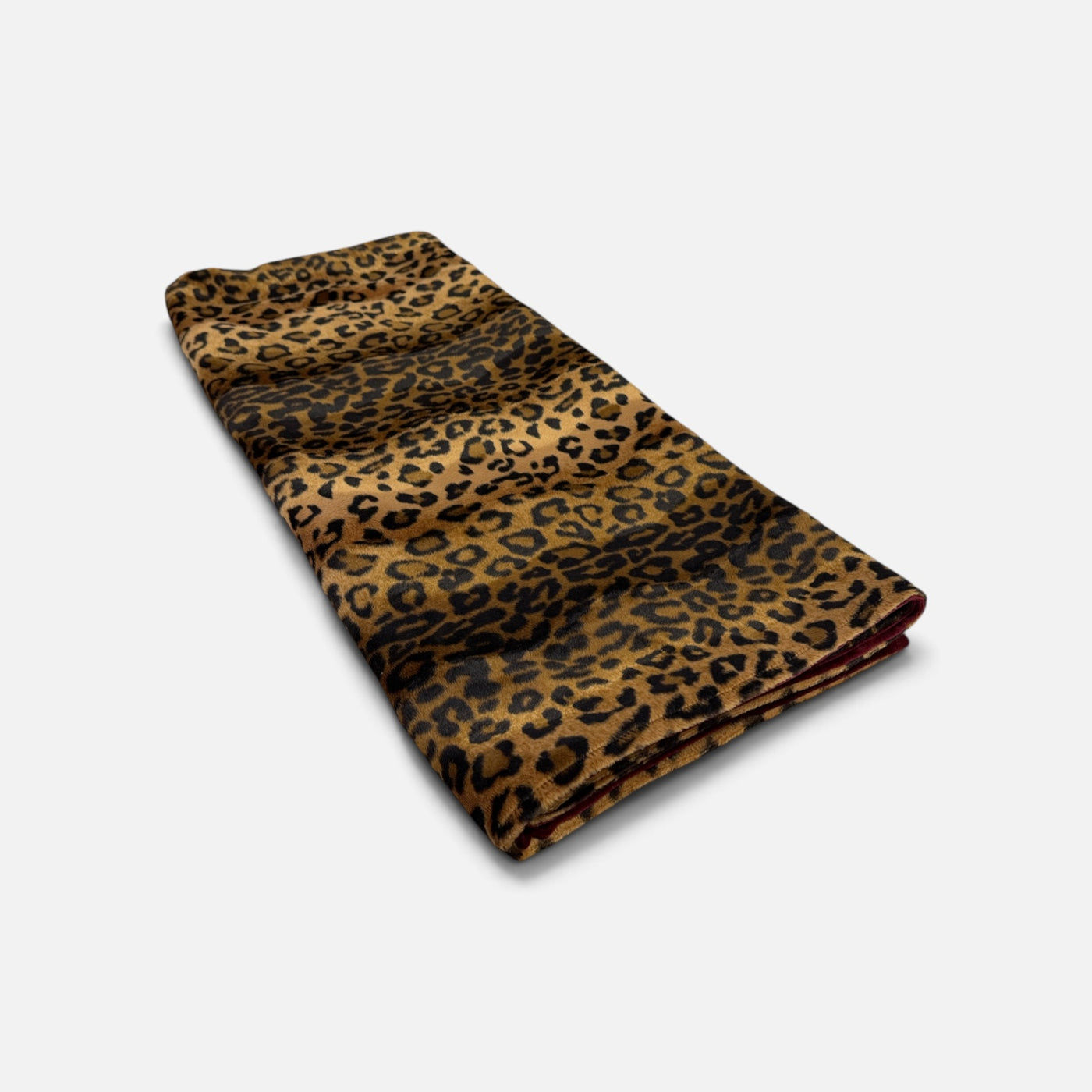 Faux Leopard Cotton Throw