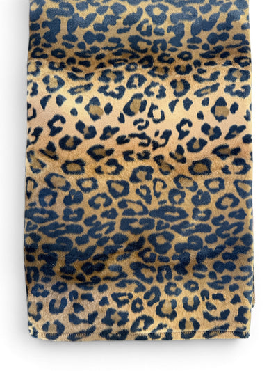 Faux Leopard Cotton Throw