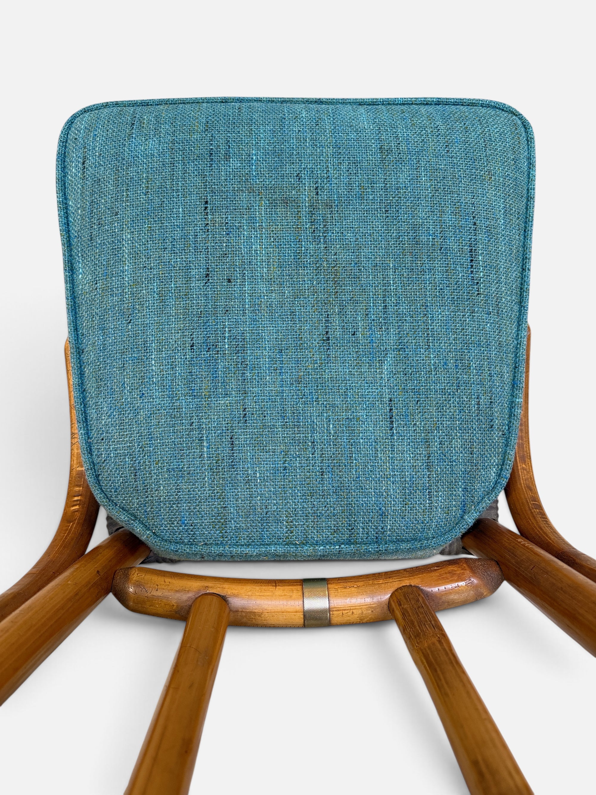 Trio of Original Bradston of CA Rattan Chairs (Set of 3)