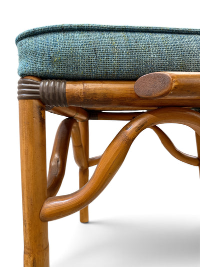 Trio of Original Bradston of CA Rattan Chairs (Set of 3)