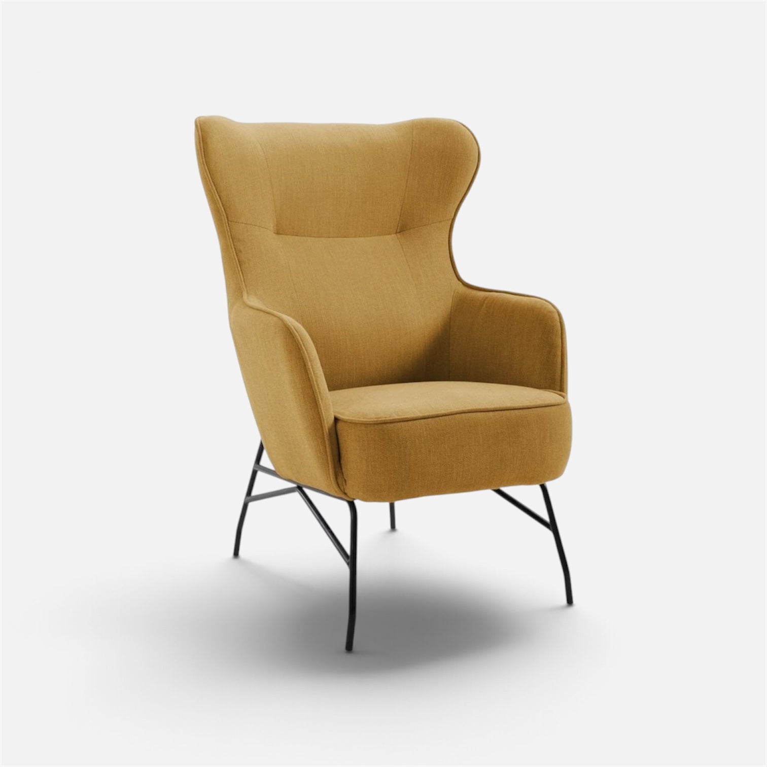 Modern Wingback Lounge Chair