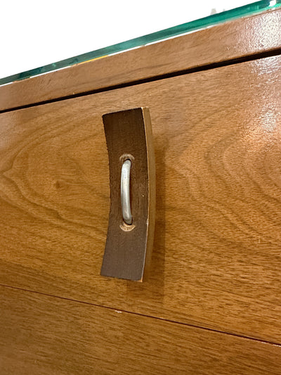 Stanley Young for Glenn of CA Exceptional Chest of Drawers with Rare Signature Pulls