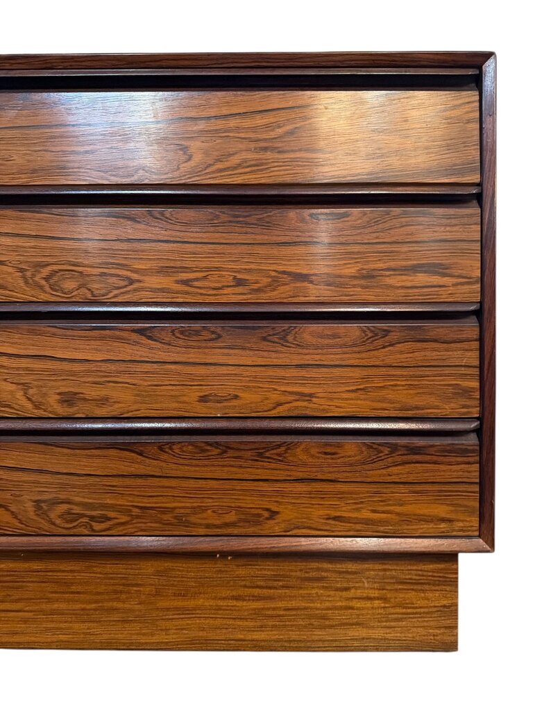 Mid Century Westnofa Rosewood 8 Drawer Dresser