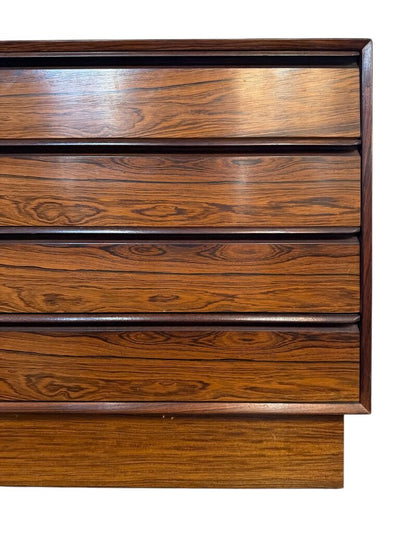 Mid Century Westnofa Rosewood 8 Drawer Dresser