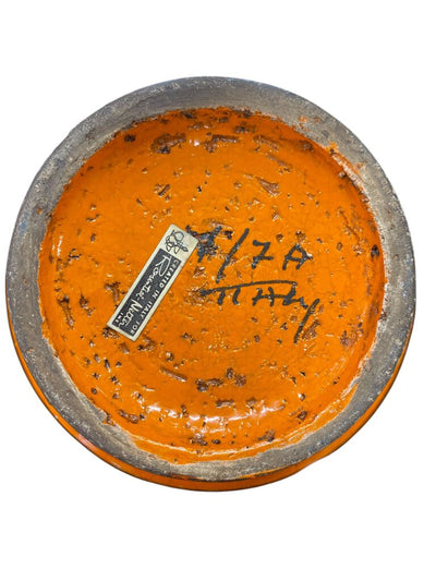 Bitossi Netter Mid century Italian Ceramic in Orange
