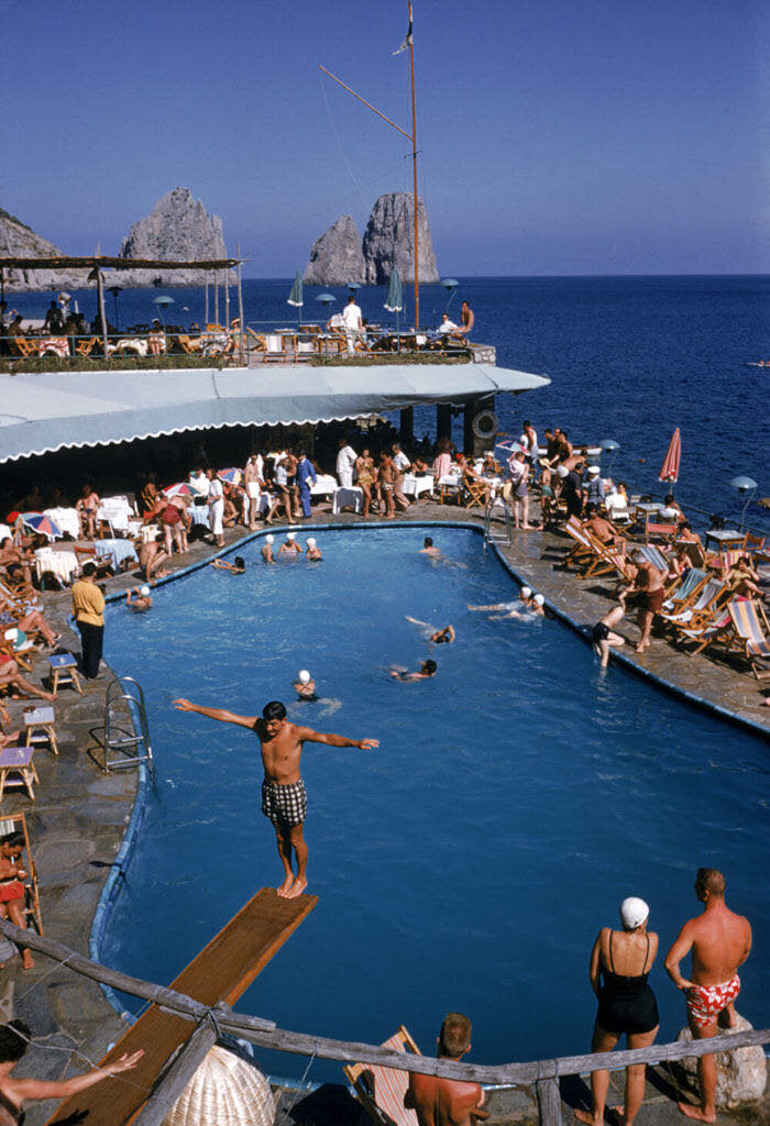 Poolside with Slim Aarons