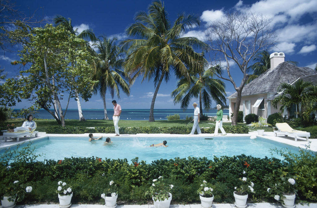 Poolside with Slim Aarons