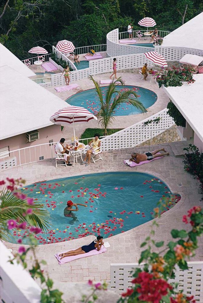 Poolside with Slim Aarons
