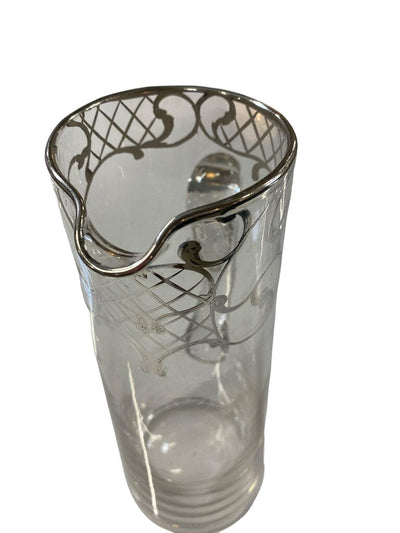 Sterling Silver Crystal Martini Mixer
