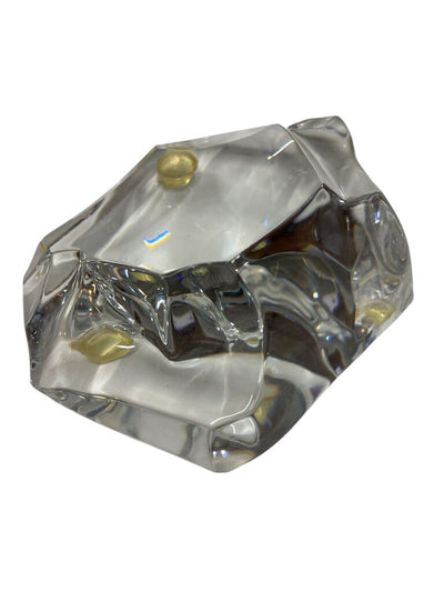 Val st Lambert Crystal Paperweight
