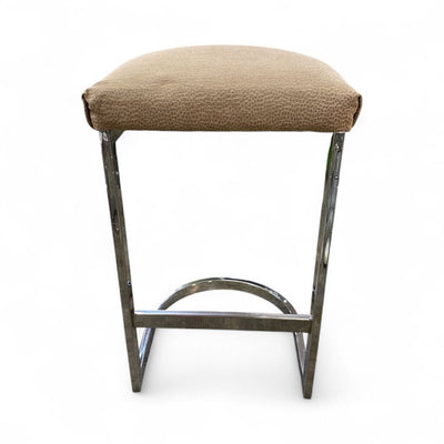 Mid Century Set of 3 Cantilevered Counter Stools