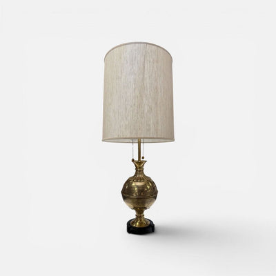 Fabulous Marbro Brass Mid Century Lamp - 42.5"Hx18.25"Dx18.25"W