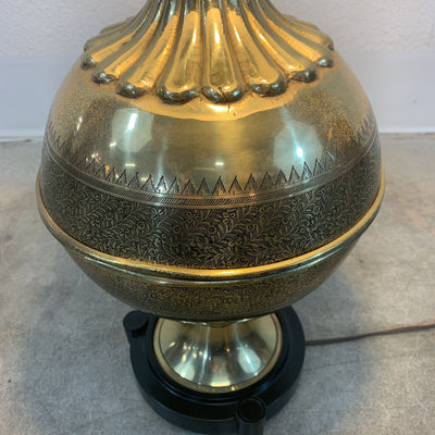 Fabulous Marbro Brass Mid Century Lamp - 42.5"Hx18.25"Dx18.25"W