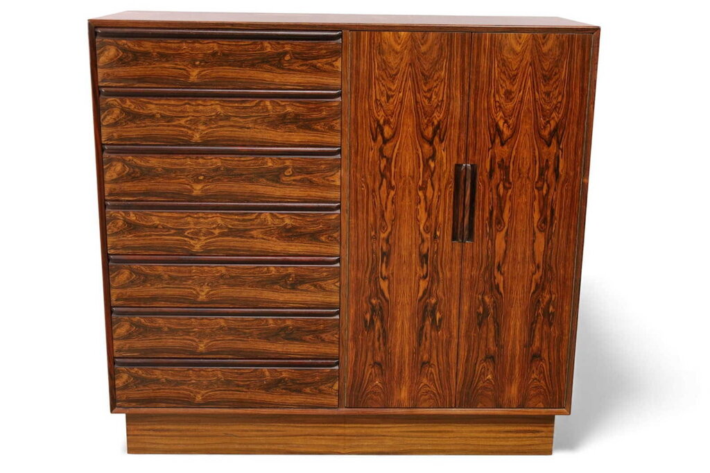 Mid Century Westnofa Rosewood Chifforobe