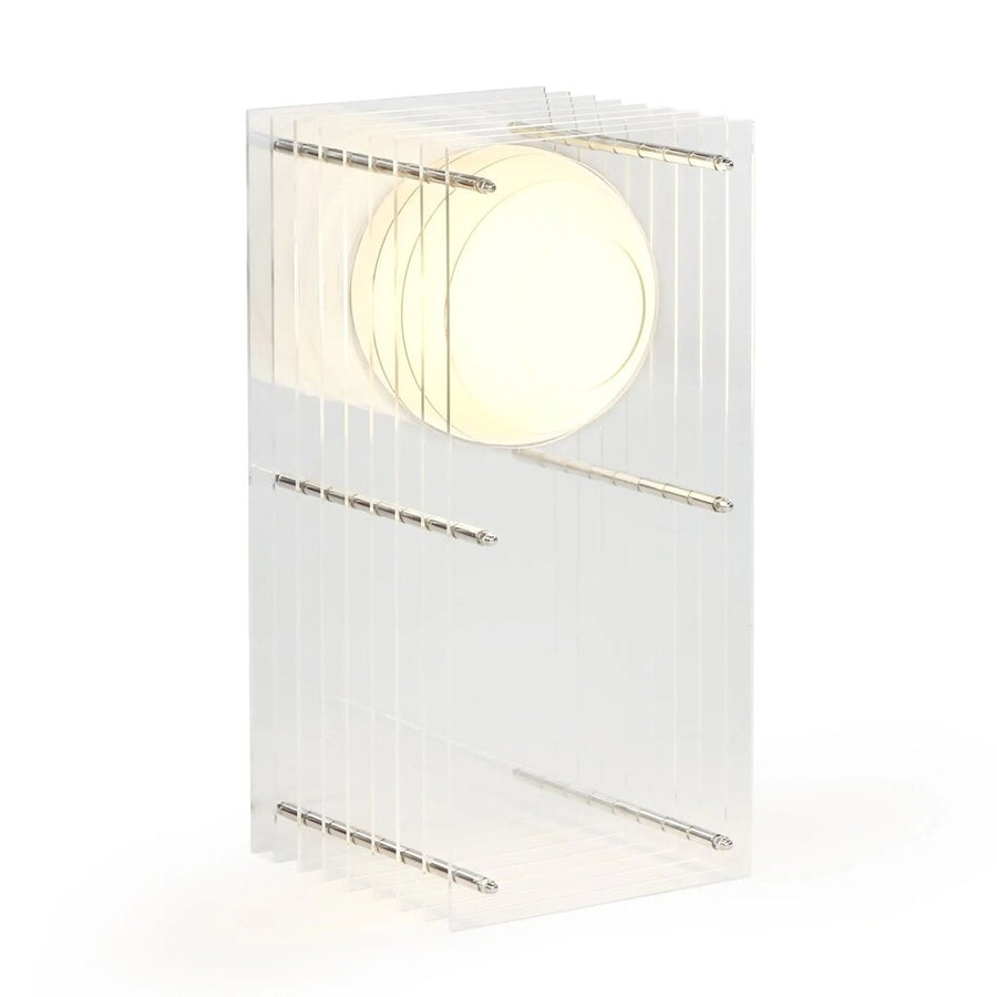 Lớp Small Rectangle Clear Acrylic Lamp